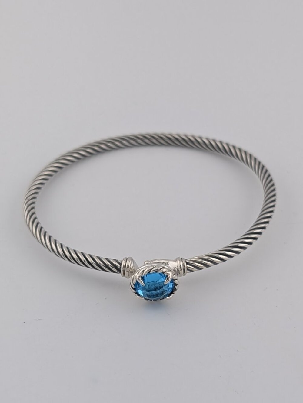 David Yurman Bracelet with Blue Topaz